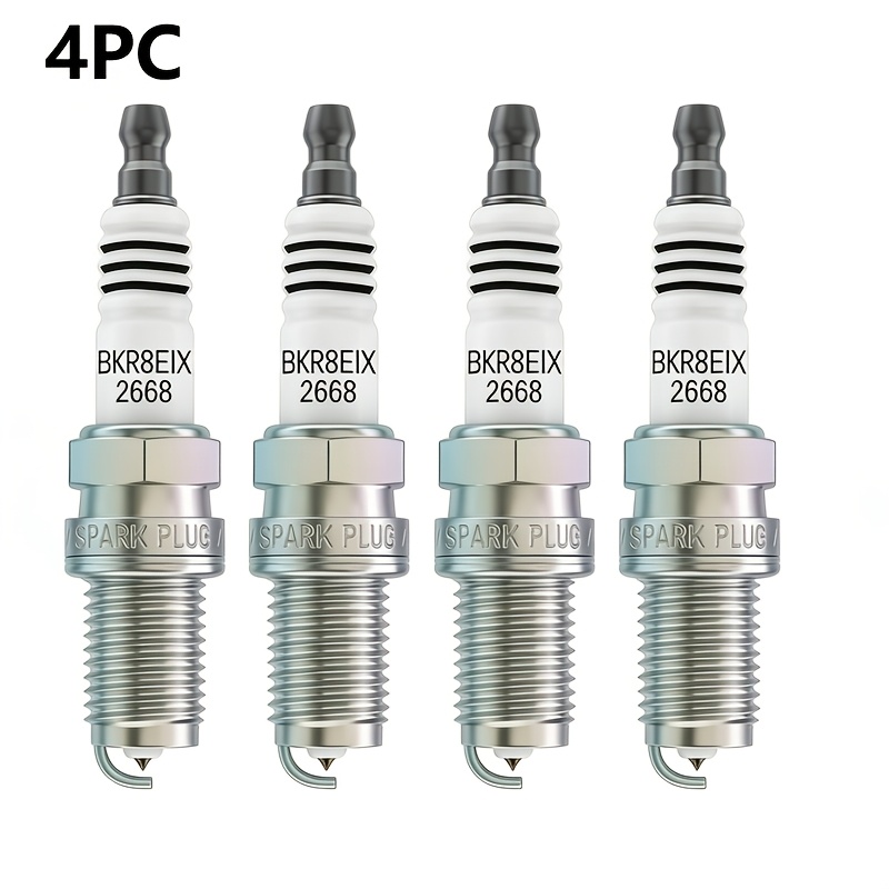 Spark Plug Socket Set - 4ピース BKR8EIX 2668 スパークプラグセット、フォルクスワーゲン、アウディ、ゴルフ、ポルシェに対応、高性能かつ低排出ガス。