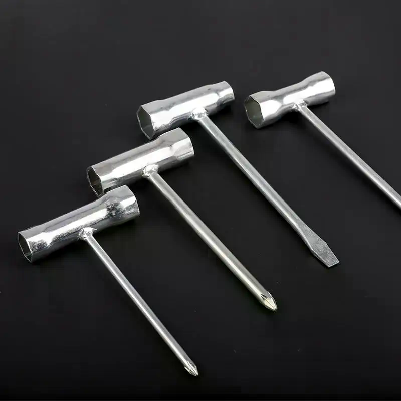 Spark Plug Socket Set - 多機能 2in1 スパークプラグソケットレンチ高炭素鋼スパナチェーンソー刈払機芝生ギア修理用