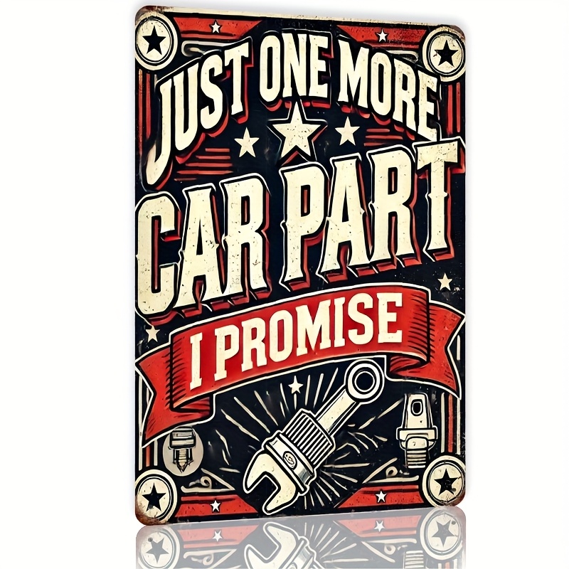 部屋の装飾、Ipromise自動車修理工場-メタルブリキ看板 - Auto Repair Shop Kitchener のレビューと価格