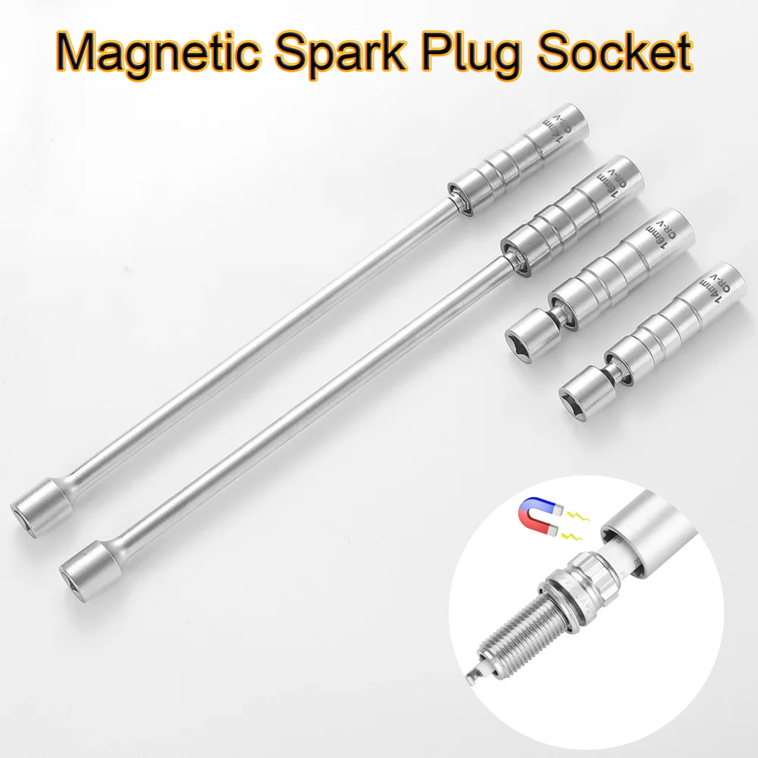 スパークプラグソケットレンチアダプター 14mm16mm セ - Spark Plug Socket Set のレビューと価格