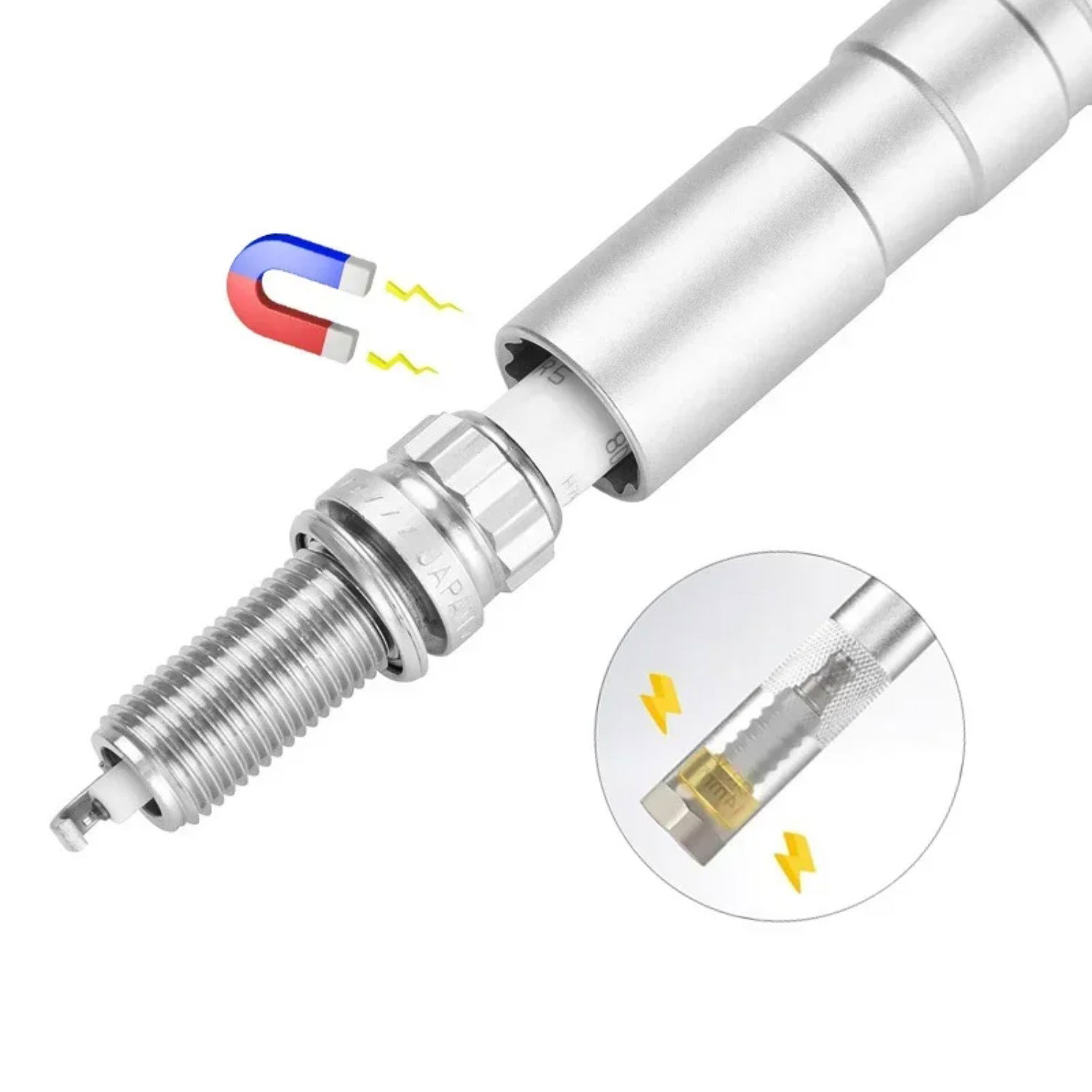 スパークプラグソケットレンチアダプター 14mm16mm セ - Spark Plug Socket Set のレビューと価格