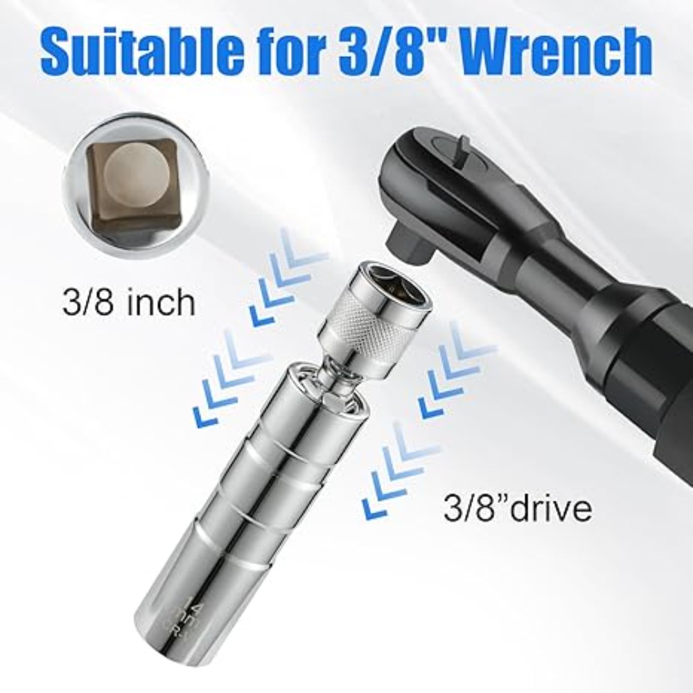 1-4個入り 14mm 16mm スパークプラグソケットキー - Spark Plug Socket Set のレビューと価格
