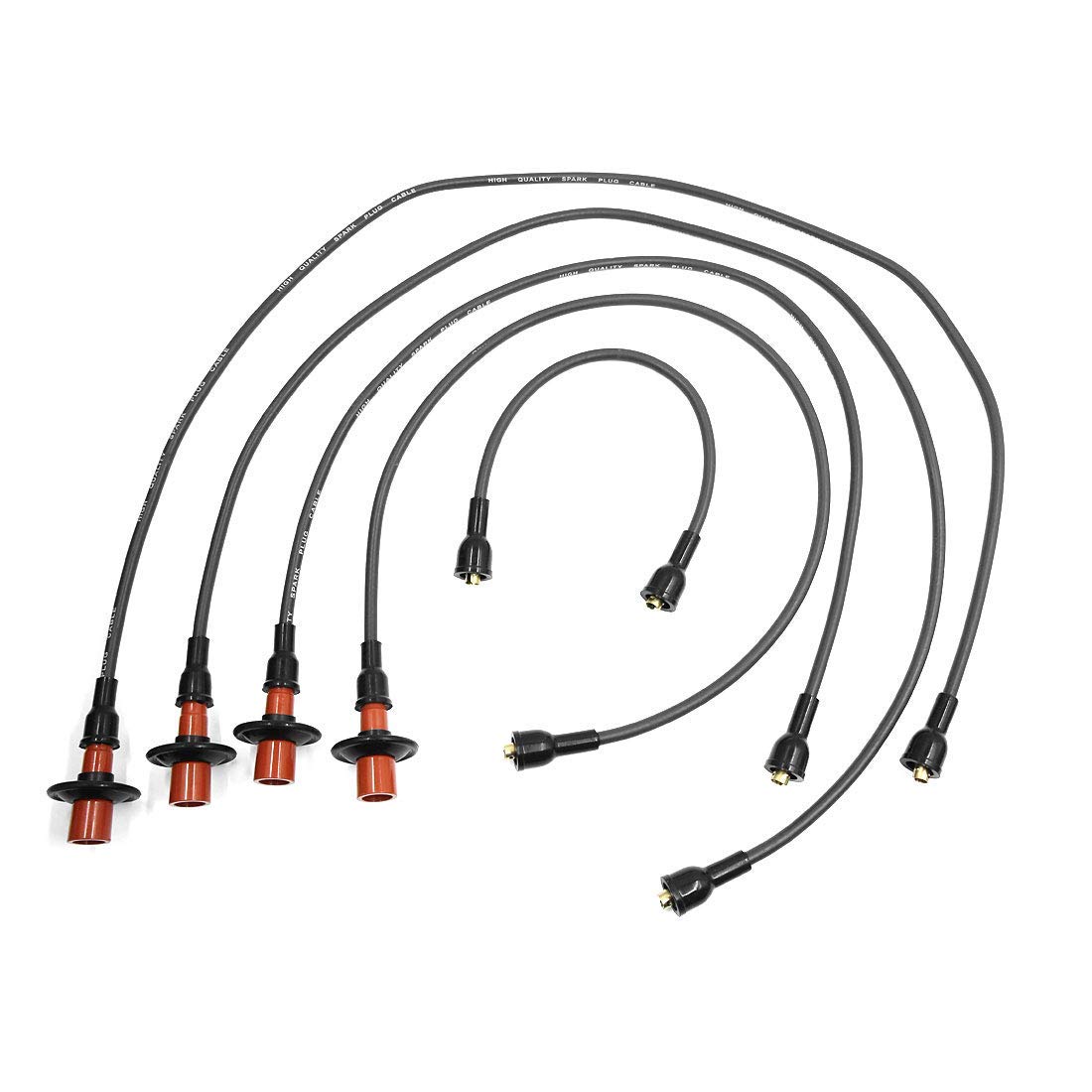 車のスパークプラグワイヤー 5 個セット、点火ケーブルワイヤ - Spark Plug Socket Set のレビューと価格